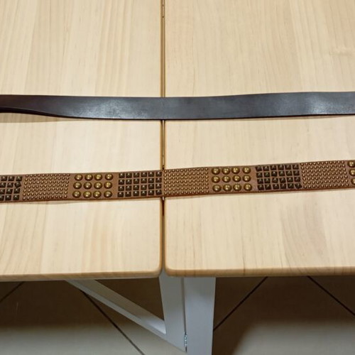 Men's leather belts Just Cavalli and Calvin Klein Jeans like new, size large