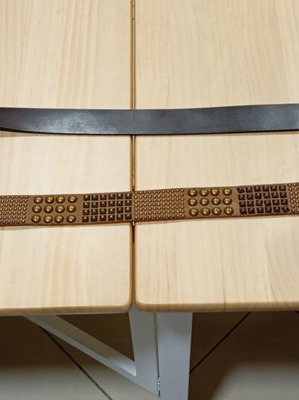 Men's leather belts Just Cavalli and Calvin Klein Jeans like new, size large