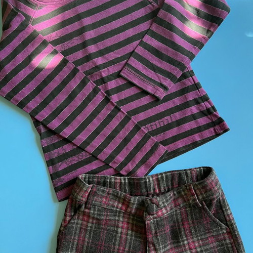 Pack of 11 girls' clothes, size 98-110 cm, 3-5 years