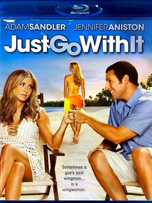 Just Go With It Blu-Ray comedy romance movie used