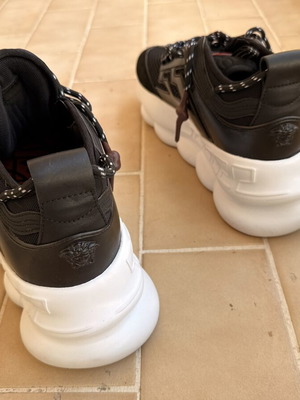Dior Chain Reaction men's shoes size 44 almost new, black sneakers