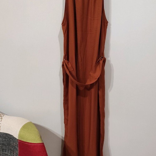 Summer dress new with buttons and side slits size 40