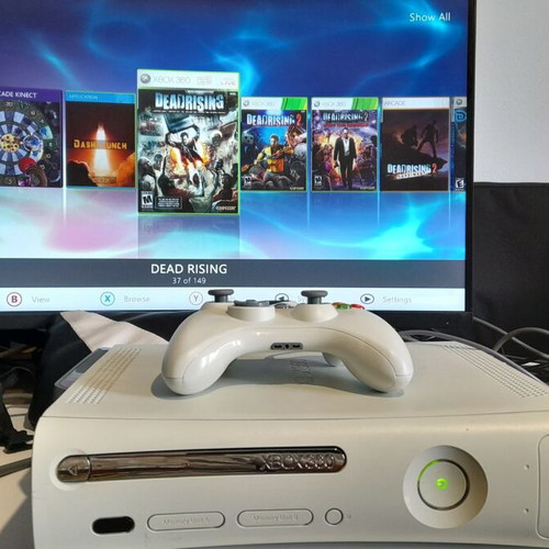 Xbox 360 Original 320GB softmodded console with many games and emulators