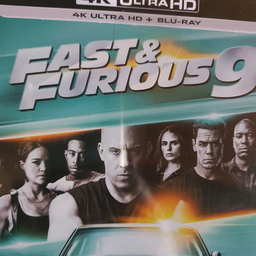Fast & Furious 9 Steelbook 4K new with Greek subtitles