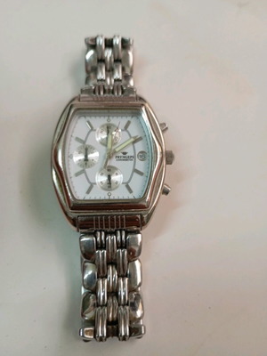 Ρολόι pryngeps μεταχειρισμένο, ασημί, ανδρικό