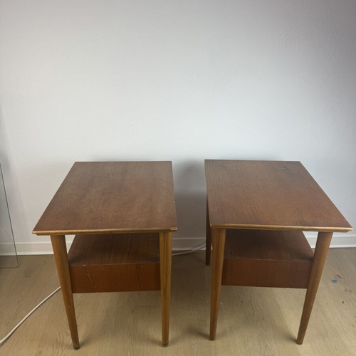 Danish Side Tables Used Set
