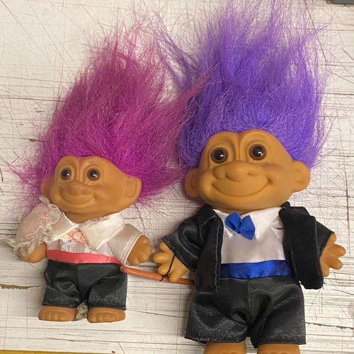 Trolls vintage couple used