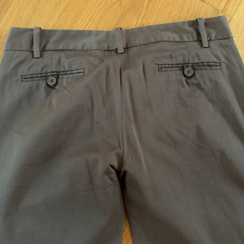 Zara Basic cotton straight pants like new, beige