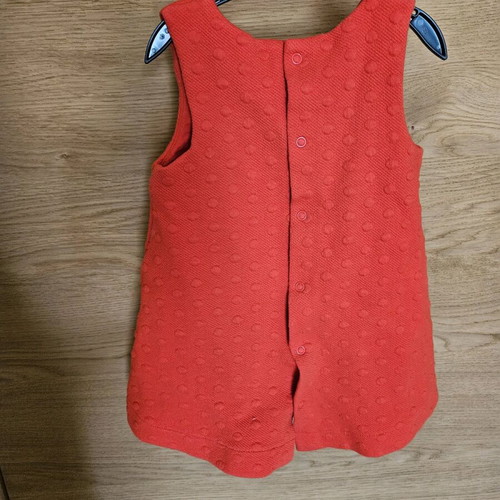 Red dress 12-18 months like new, winter