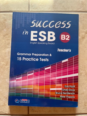 Βιβλίο καθηγήτριας ESB 15 practice tests ολοκαίνουριο