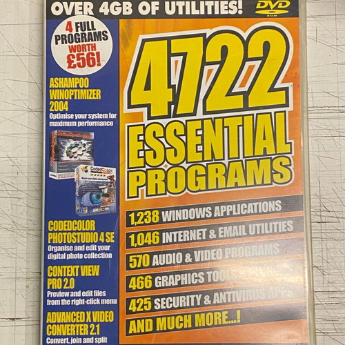 Vintage PC programs in like new condition