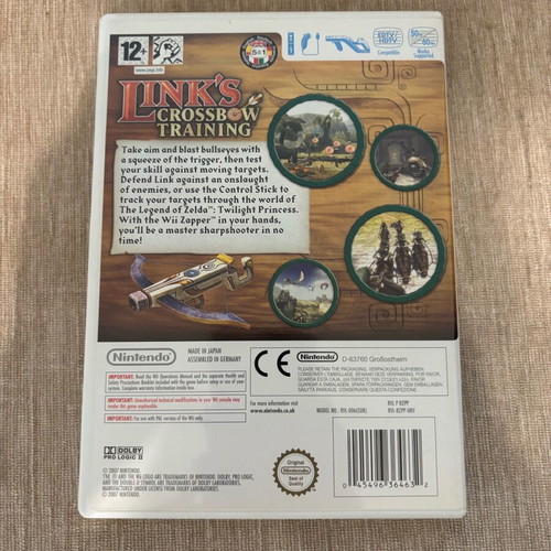 Zelda Link’s Crossbow Training Nintendo Wii used, English complete
