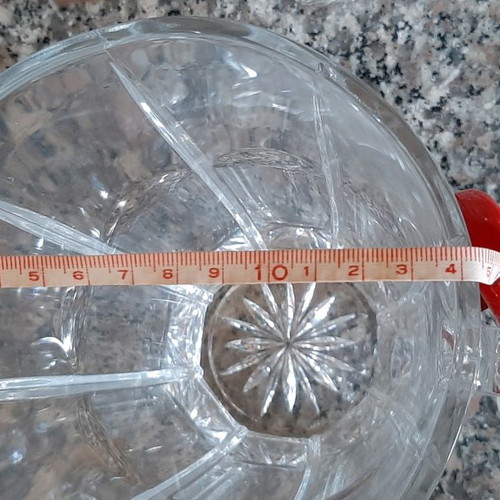 Glass pitchers used, set of 2 for water, wine, beer