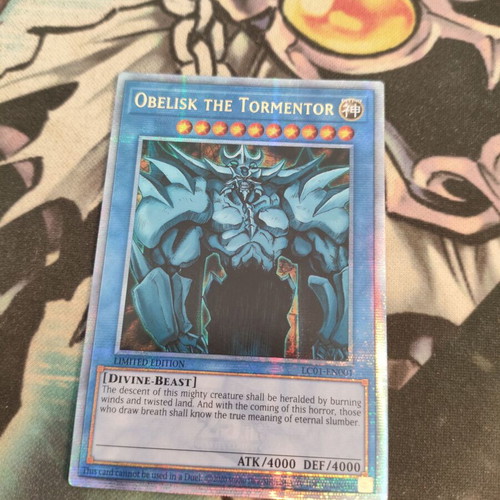 Obelisk the Tormentor Yu-Gi-Oh card, Quarter Century Secret Rare