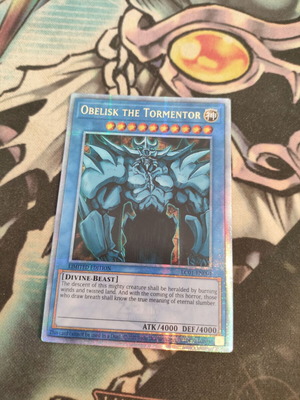 Obelisk the Tormentor Yu-Gi-Oh card, Quarter Century Secret Rare