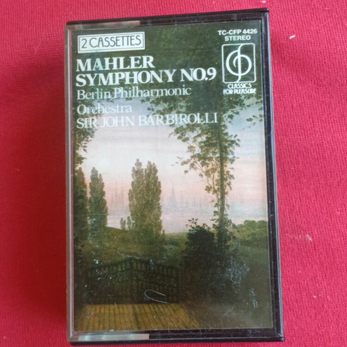 Mahler Symphony No. 9 cassette tapes like new, Berlin Philharmonic