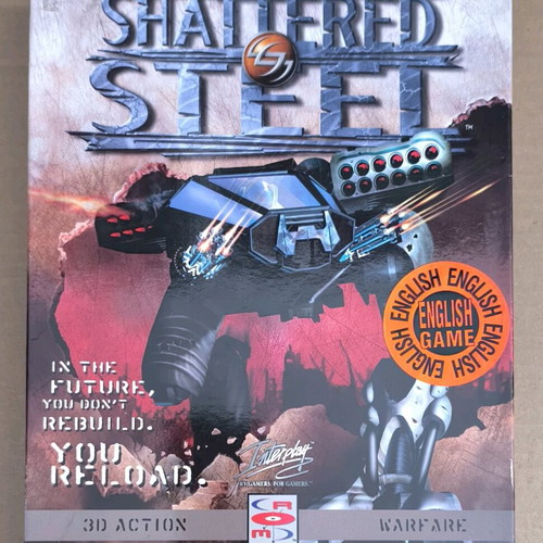 Shattered Steel PC CD-ROM like new, Big Box