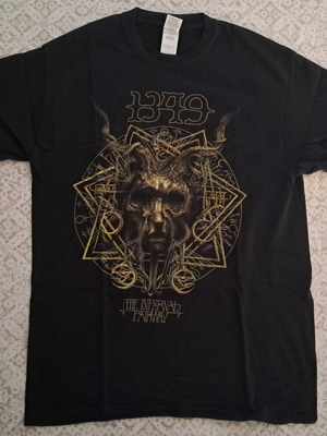 1349 Black Metal T-shirt used, size M