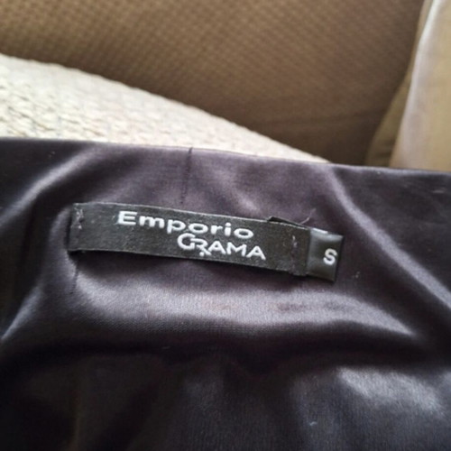 Mini skirt with sequins Emporio Grama like new, black