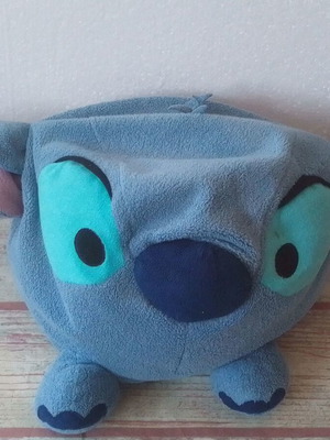 Λούτρινο Disney World Parks Lilo Stitch μεταχειρισμένο, στρογγυλό με μικρά πόδια