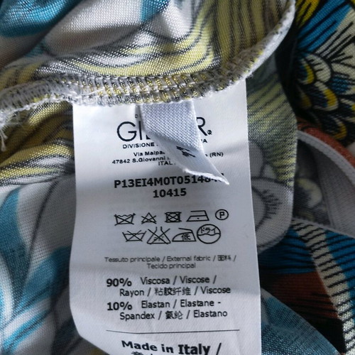 Vintage Top Ice Iceberg με Χιαστί Πλάτη και Floral Print, Καινούργιο