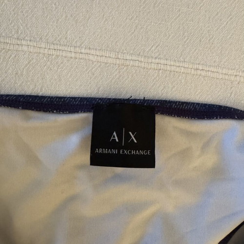 Armani Exchange bikini in dark blue denim style new