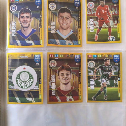 FIFA 365 2020 Adrenalyn XL gold cards set of 15 like new