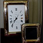  Επιτραπέζιο ρολόι από ασήμι 925 και κορνίζα