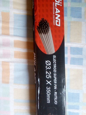 Ηλεκτρόδια Φ3,25 x 350 mm, συσκευασία 2,5 κιλά