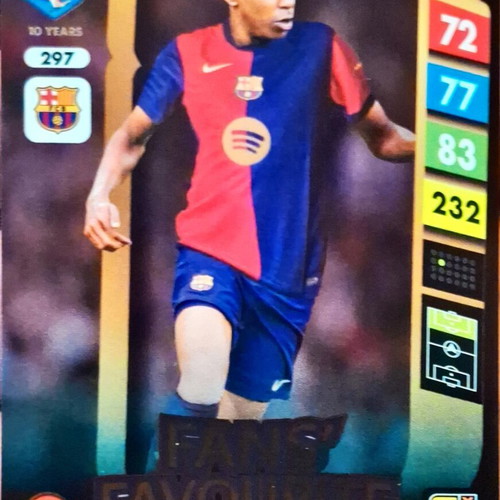 Lamine Yamal Fans Favourite Fifa 365 2025 card new