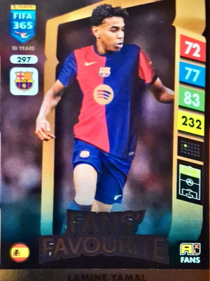 Κάρτα Lamine Yamal Fans Favourite Fifa 365 2025 καινούργιο