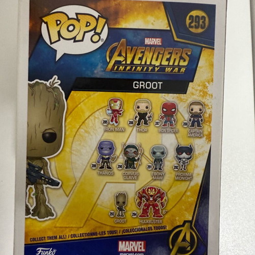 Groot Funko Pop new Avengers figure