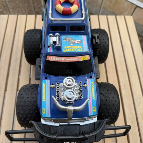 Nikko Gator Amphibious toy used, no controller included