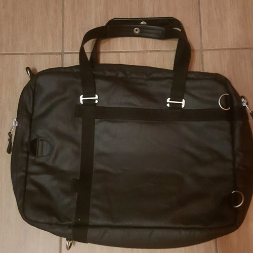 QWENSTION office bag new, leather, waterproof with compartments