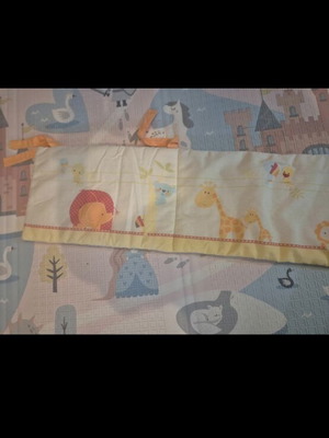 Protector for small crib or cradle used