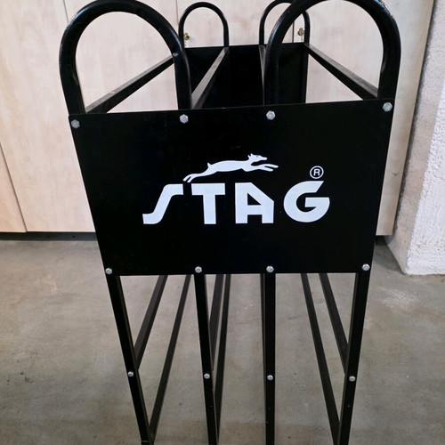 Stag basketball ball trolley for 32 balls used