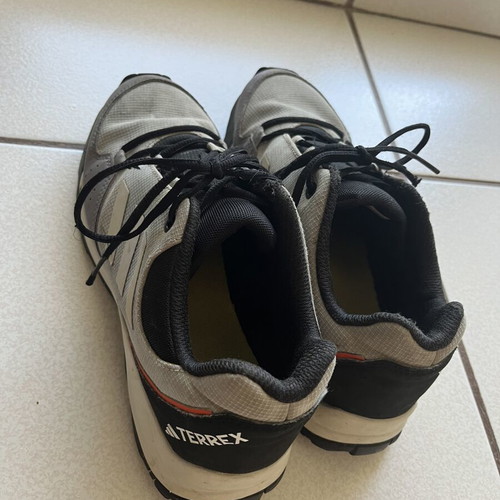 Adidas Terrex sneakers used, size 37.5, gray and blue