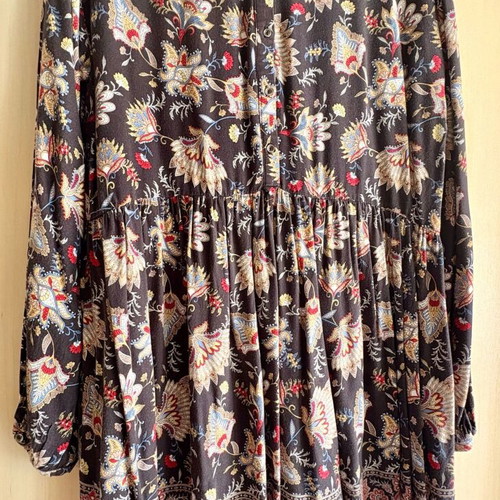 Boho Printed Mini Dress Zara Used