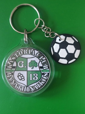 Panathinaikos Round Keychain No72 New