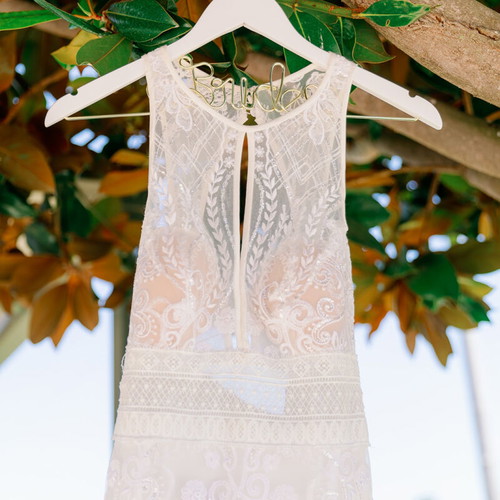 Demetrios wedding dress used with veil, mermaid style, off white