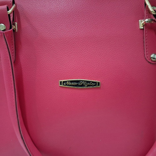 New Style women's bag like new, large, fuchsia