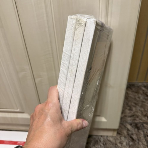 Jumbo canvas set like new, 2 pieces 20x20 cm and 3 pieces 20x60 cm