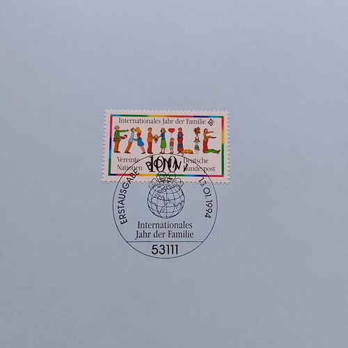 German stamps 1994 first day cover mint condition, sealed block