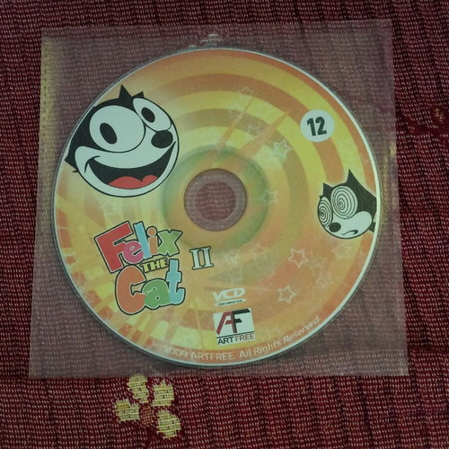 Felix the cat DVD used, animated cartoons