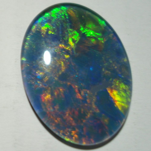 Australlian Opal Opal Doublet 8.75 ct new, size 20x15 mm