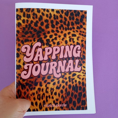 Yapping Journal A5 notebook like new