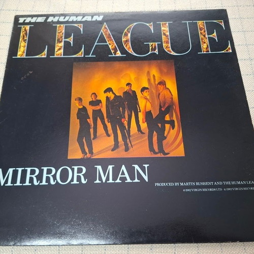 The Human League Mirror Man 12' vinyl used, electronic