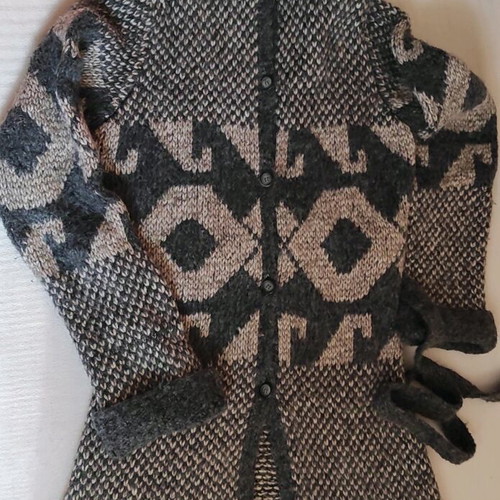 Kookai knitted long cardigan used, size 1 (S-M)