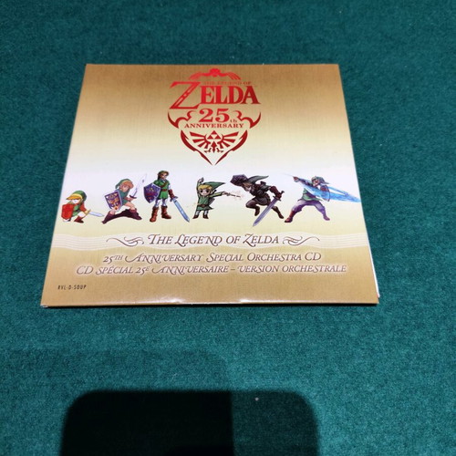 The Legend of Zelda 25 Anniversary Special Orchestra CD like new