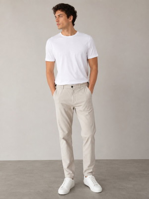 Ανδρικό λινό παντελόνι Jack & Jones μέγεθος 31-32 σαν καινούργιο, μπεζ